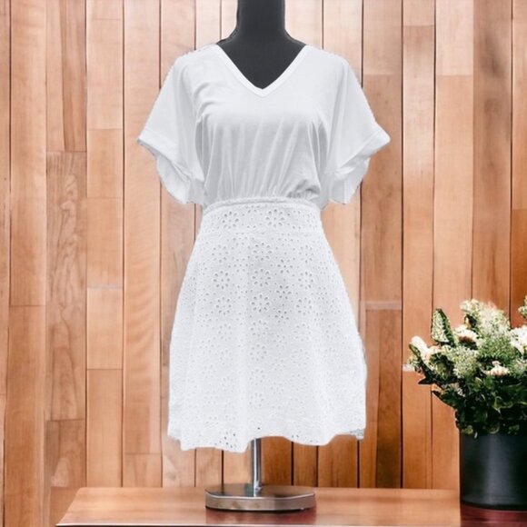 Veronica Beard Jiya Combo Dress - Picture 3 of 13